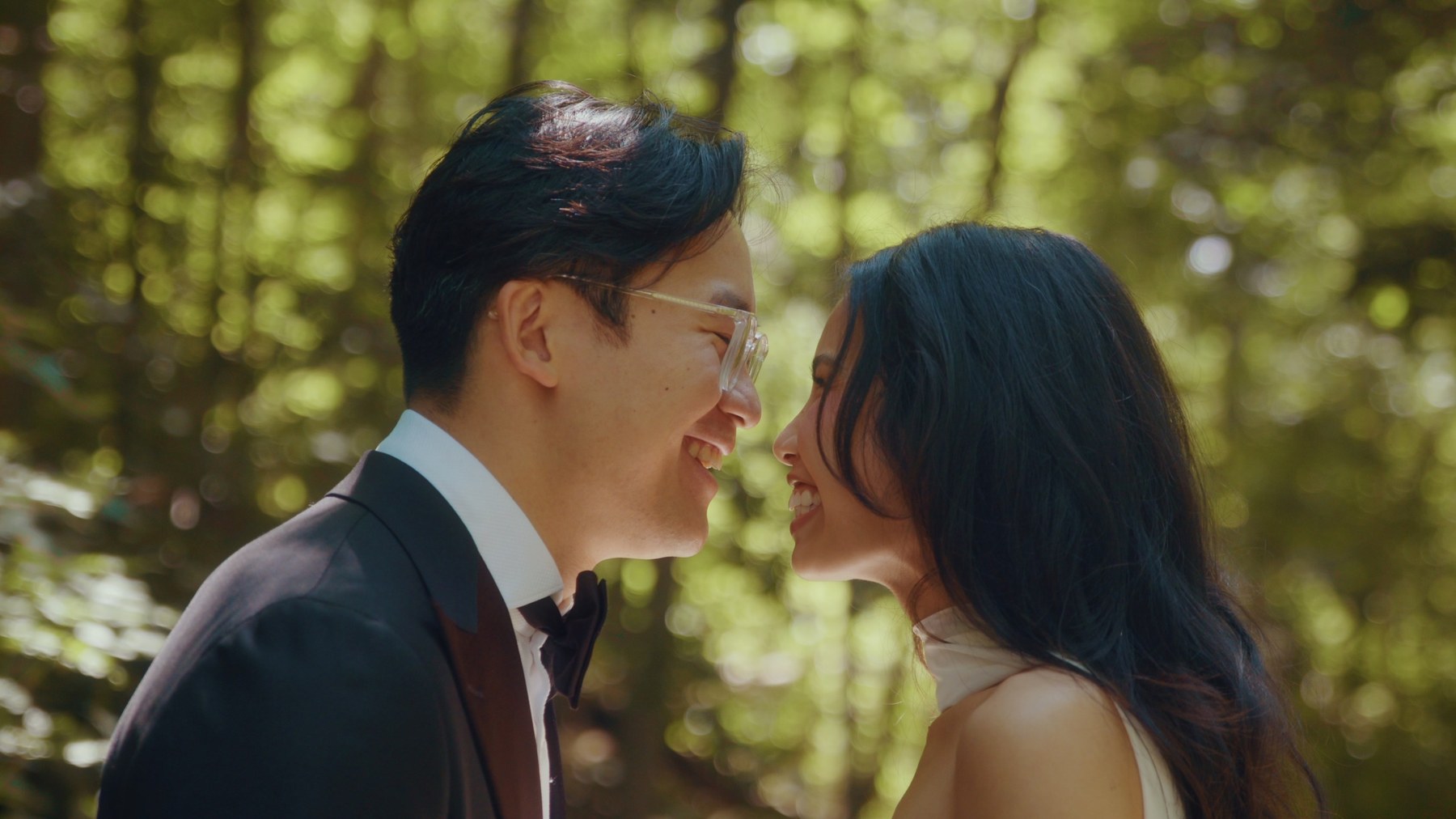 Still from Sarah & Lester's wedding film at River's Edge at the Arlington.